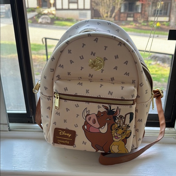 Loungefly Handbags - Loungefly Lion King Disney Backpack
